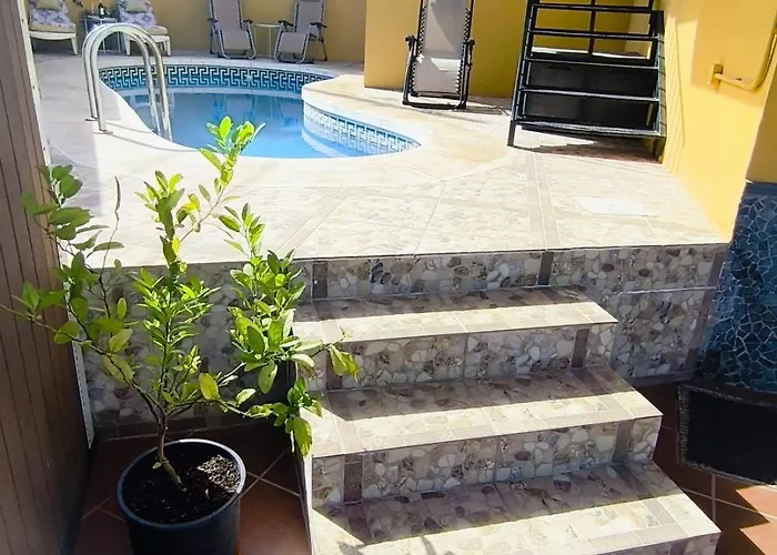 度假居 Paraiso Del Mar- Privada Con Piscina Propia Y Vista Al Mar Cerca De La Playa 丰希罗拉